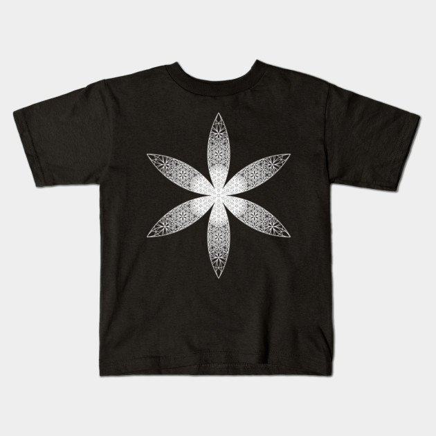 White Dimensional Flower